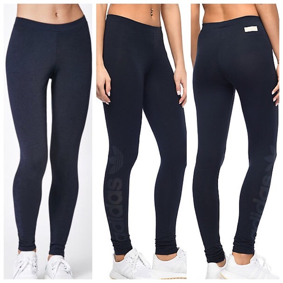 adidas linear logo leggings